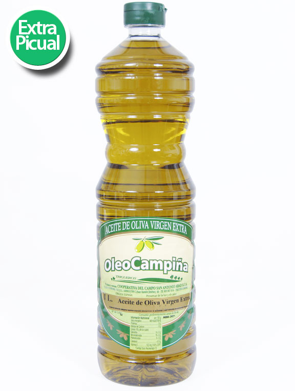 Aceite De Oliva Virgen Extra Picual (Botella 1 litro)