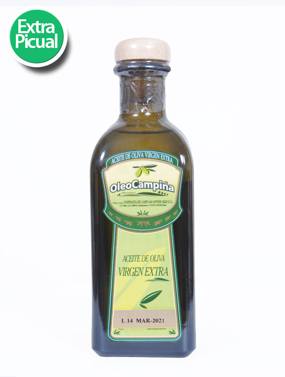 Aceite De Oliva Virgen Extra Picual (Frasca 0,5 litros)